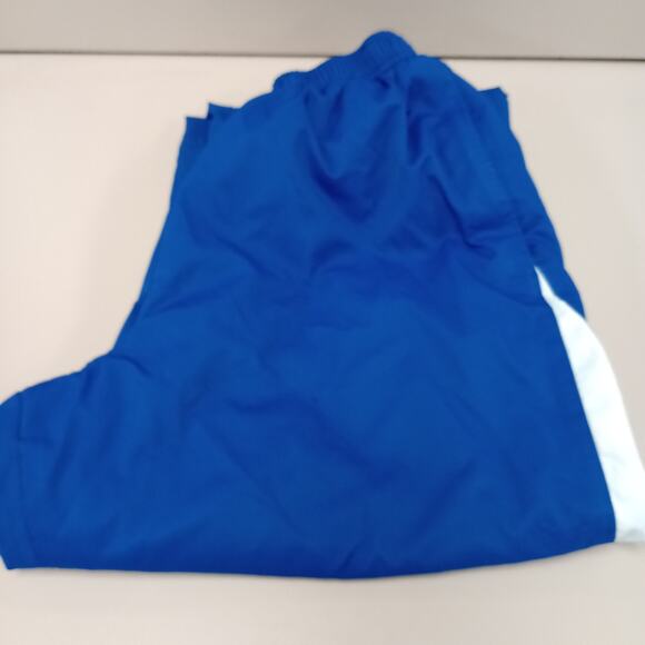 Asics Men Surge Warm Up Track Activewear Pants Blue - Picture 4 of 10